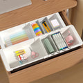 Yoousoo Expandable Drawer Organizer, 2 Pcs Adjustable Drawer Organizer Trays, Drawer Dividers Organizers And Storage For Office 