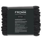 Fromm Softees Microfiber Salon Hair Towels For Hairstylists, Barbers, Spa, Gym In Black, 16' By 29', 10 Count Perfect Hair Car