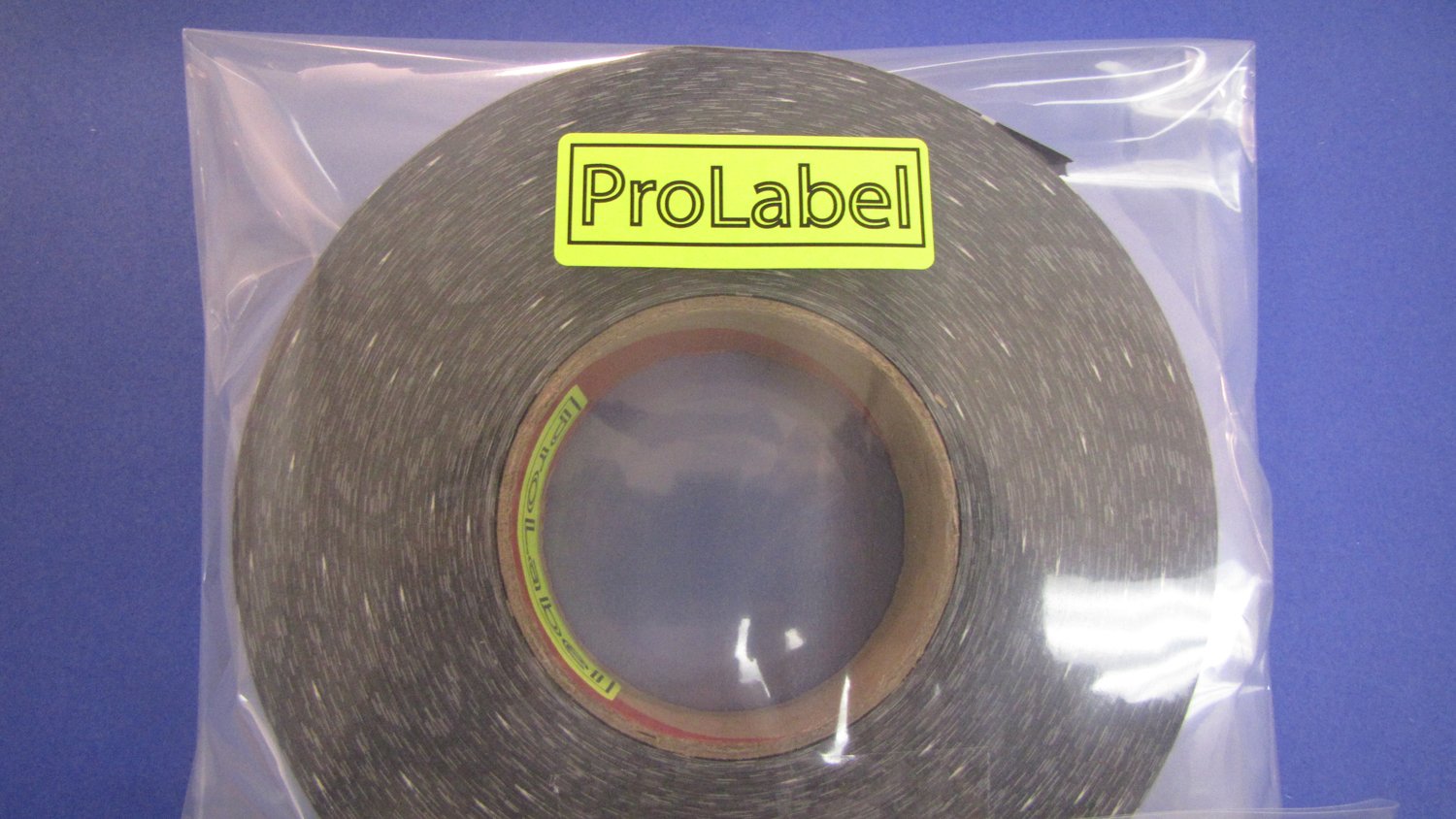 Prolabel Brand Clear Frosted Translucent 1.5' Wafer Tab Seals 4000 Roll #Clr15W 1 1/2' Round