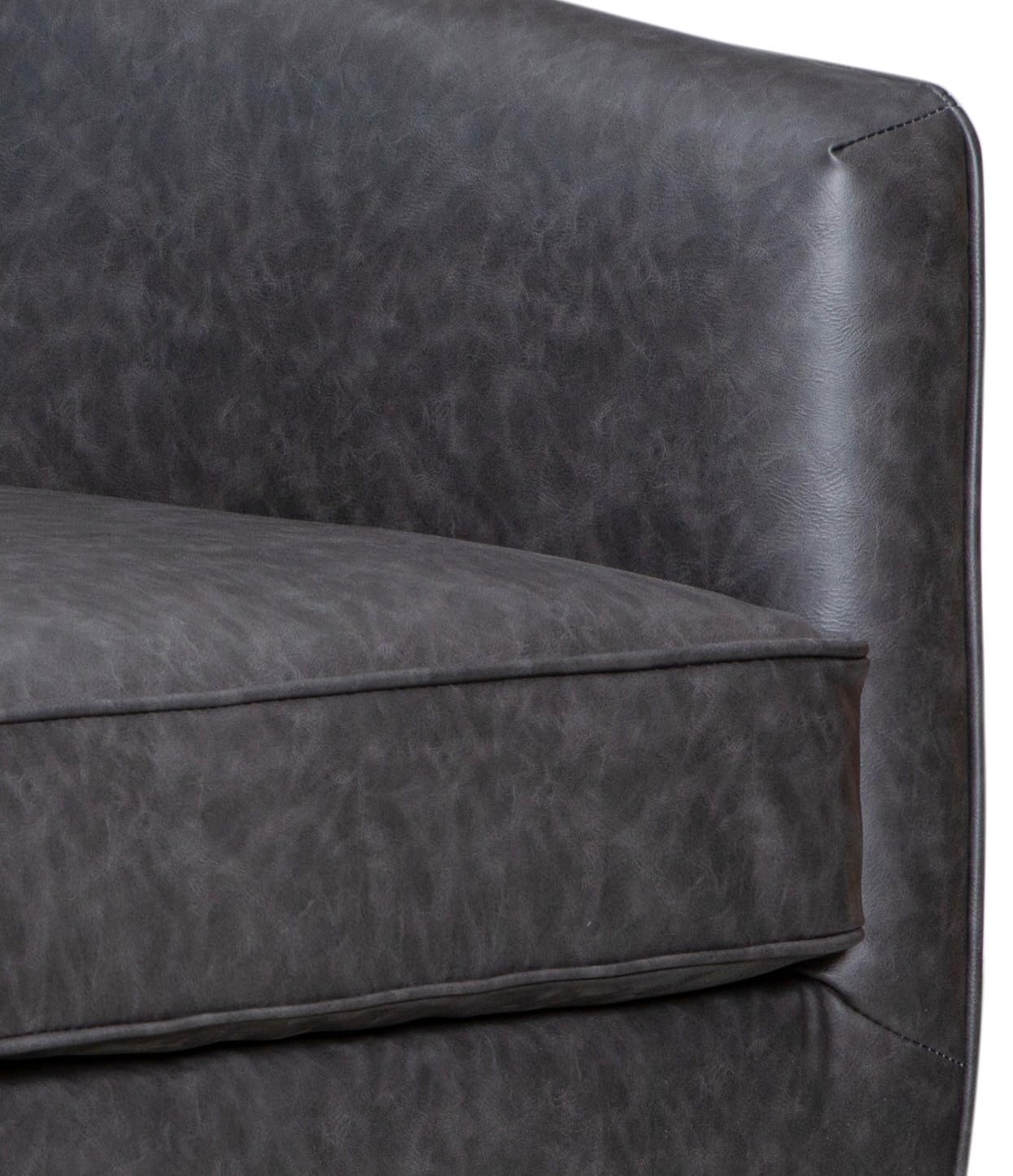 Npd Furniture And More Harrod Bonded Leather Accent Chair