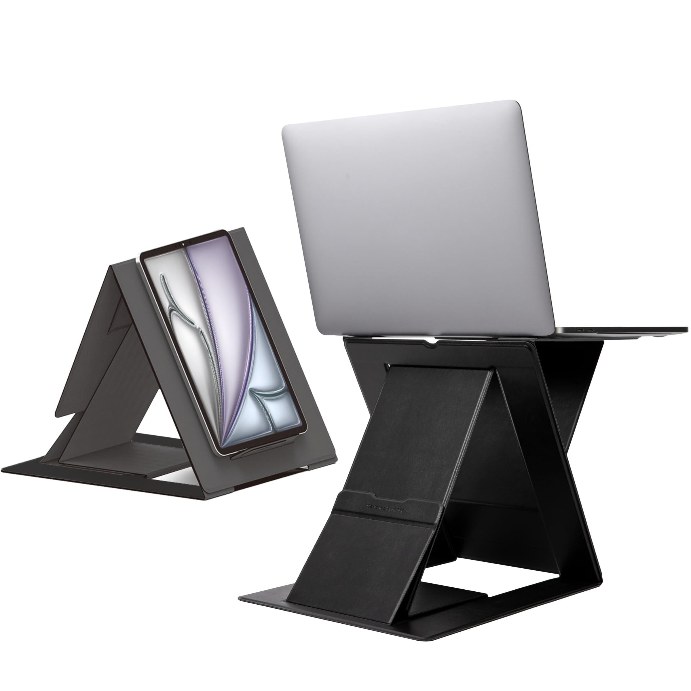 Moft Folding Laptop Stand Lap Desk, Portable & Mini Computer Stand Laptop Desk For Travel And Home Office, Ergonomic Design With