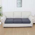 Smiry Waterproof Couch Cushion Covers, Stretch Jacquard Thick Sofa Cushion Covers, Washable Seat Cover Slipcover Elastic Furnitu