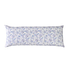 Elegant Comfort Ultra Soft 1-Piece Set Floral Print Pillowcases - 1500 Premium Hotel Quality Microfiber, Soft And Smooth Hidden Zipper Closure 1-Piece Pillow Covers - Body Pillowcase, Paisley Indigo