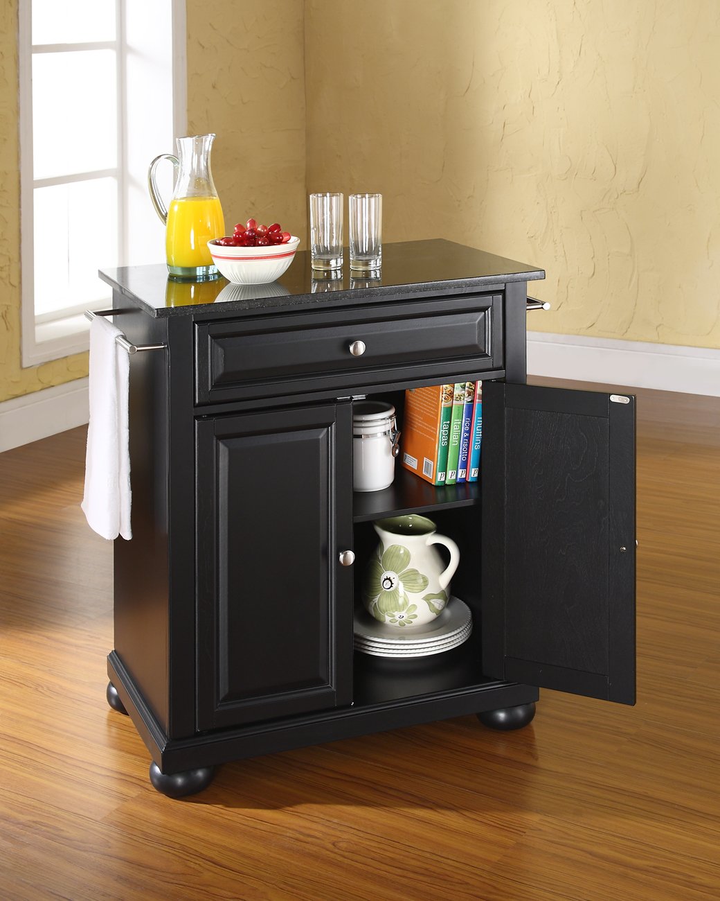 Crosley Furniture Alexandria Cuisine Kitchen Island - Thumbnail 3
