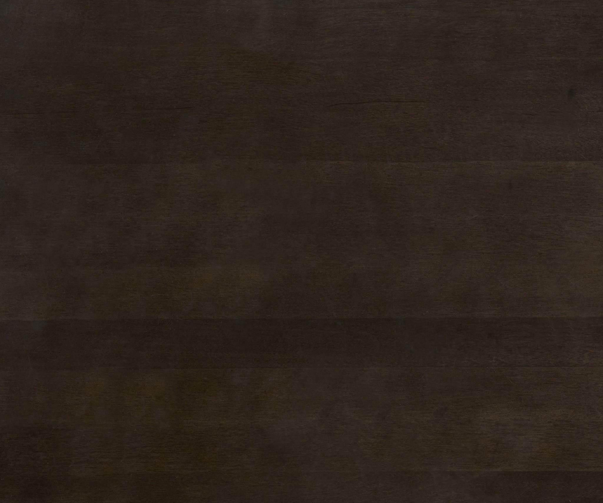 HomeRoots Espresso Finish Solid Wood Slat Bench with High Back and Shelf