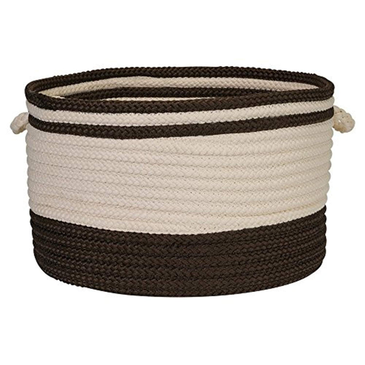 Bar Harbour Band Basket, 14 By 14 By 10-Inch, Mink