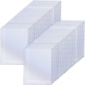 Teling 100 Pcs 8 1/2 ' X 11 ' Rigid Print Protectors Clear Rigid Sleeve Plastic Paper Page Protectors Clear Sheet Cover Photo