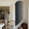 Macrame Wall Hanging Dip Dyed Macrame Wall Decor for Living Room Bedroom Boho Wall Decor 20