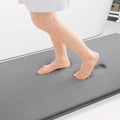 Smiry Memory Foam Bath Mat 40 x 32, Extra Soft Absorbent Bathroom Rugs Non Slip Bath Rug Runner for Shower Bathroom Floors, 