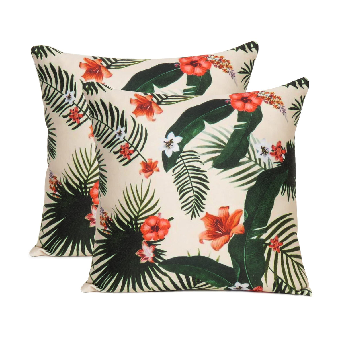 Oussum Soft & Comfortable Abstract Pattern Square Cushion Sofa Cushion Case Pillow Covers Throw For Home Decoration Set Of 2 (16