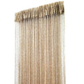 ave split Decorative Door String Curtain Wall Panel Fringe Window Room Divider Blind Divider Tassel Screen Home 100x200centimete