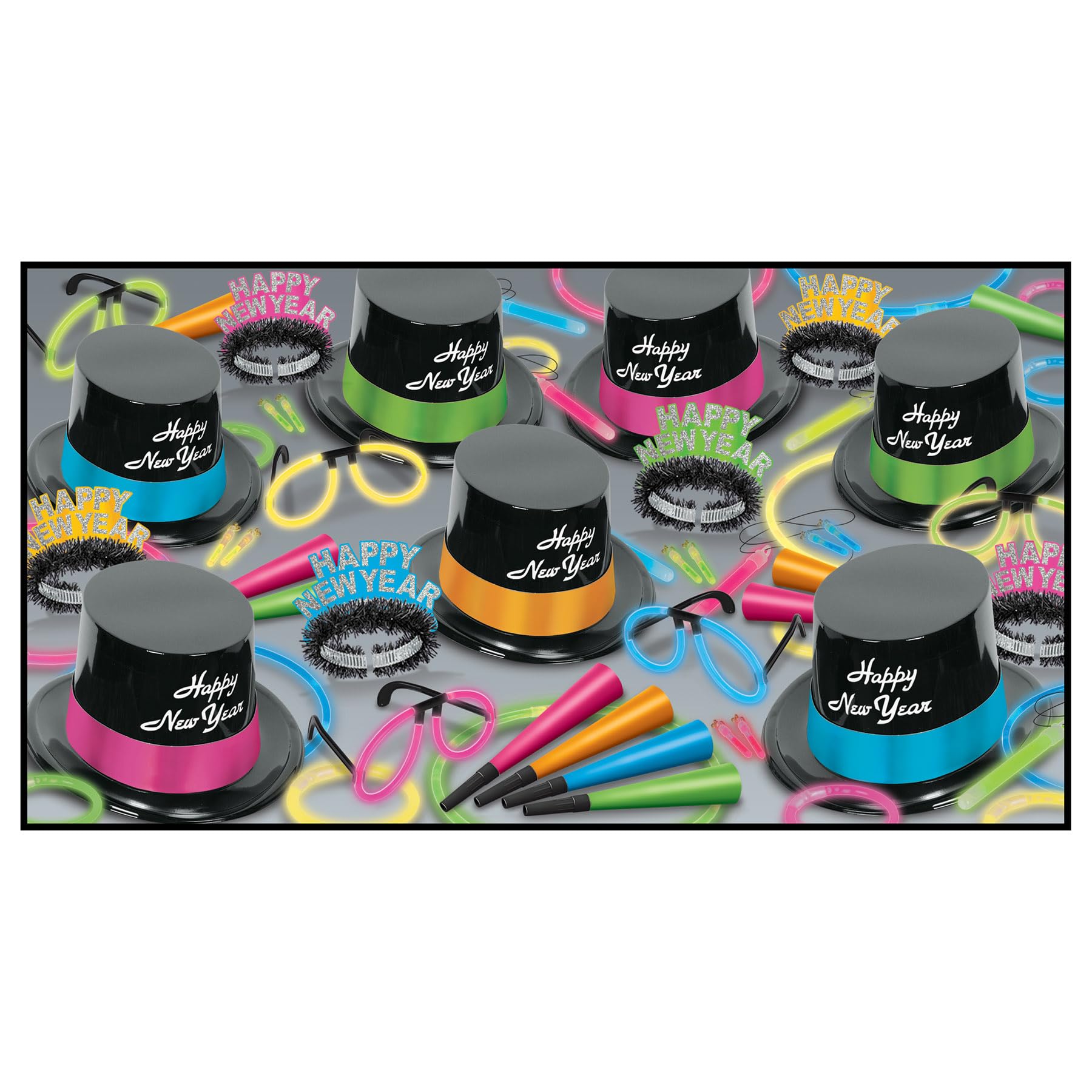 Neon Glow Legacy Asst For 50