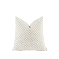 Croker Horse 2025 New 22X22' Inches Throw Pillow Cushion Covers - Woven Grid Beige Color Chenille Jacquard Embroidery Luxury Mo