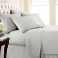 Southshore Fine Living, Inc. Deep Pocket Split King Size Sheet Set, 7-Piece Ultra Soft And Comfy Microfiber Bed Sheets With Two