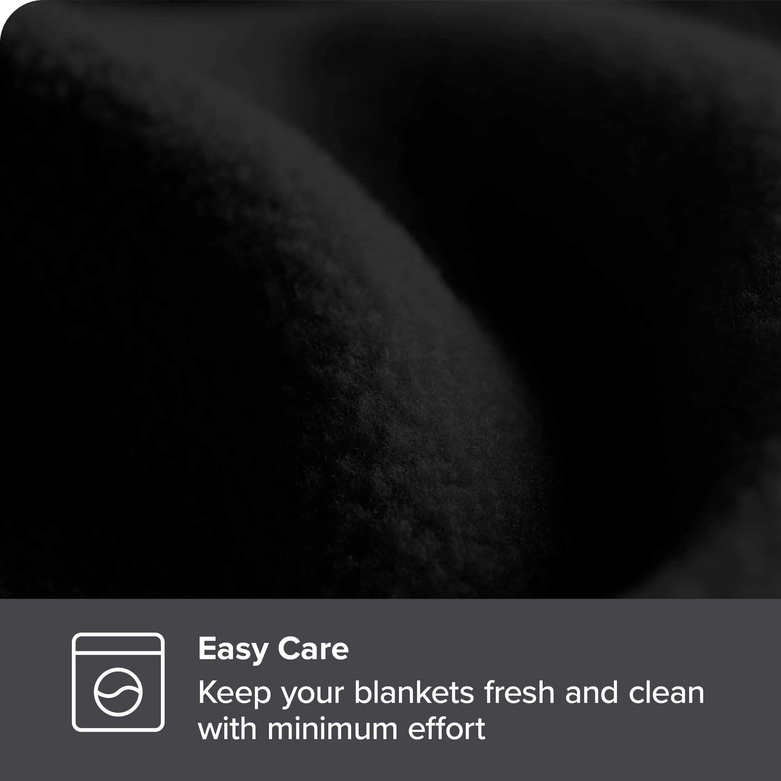Bare Home Polar Fleece Blanket - Twin/Twin Xl Blanket - Black - Warm & Cozy - Premium Fleece - Blanket For Bed, Sofa, Camping, T