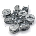 ReplacementScrews Metal Cam Lock Nuts Compatible with IKEA Parts 119030, 118224, 120076, 117434 Replaces Plastic Cams (Pack of 1