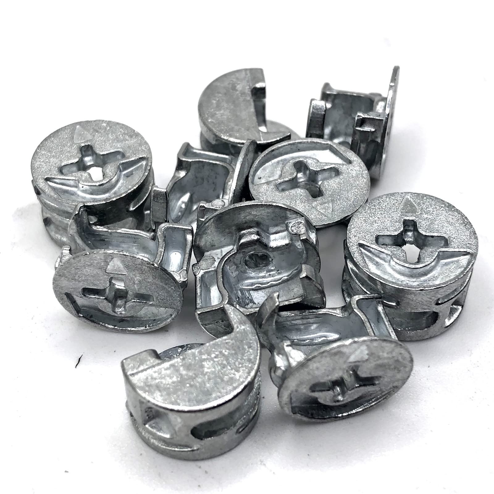 ReplacementScrews Metal Cam Lock Nuts Compatible with IKEA Parts 119030, 118224, 120076, 117434 Replaces Plastic Cams (Pack of 1