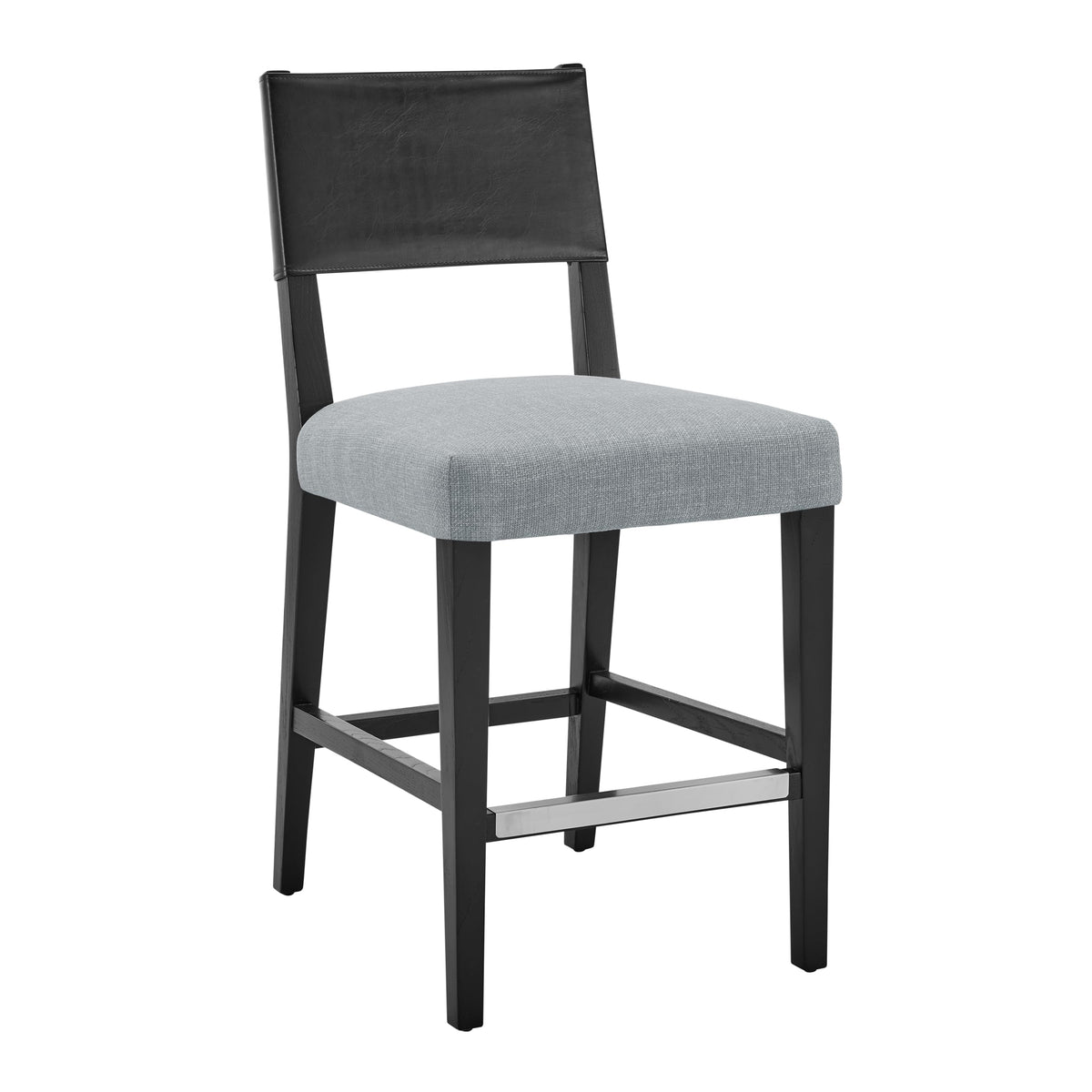 Npd Furniture And More Kylo Pu/Fabric Counter Stool