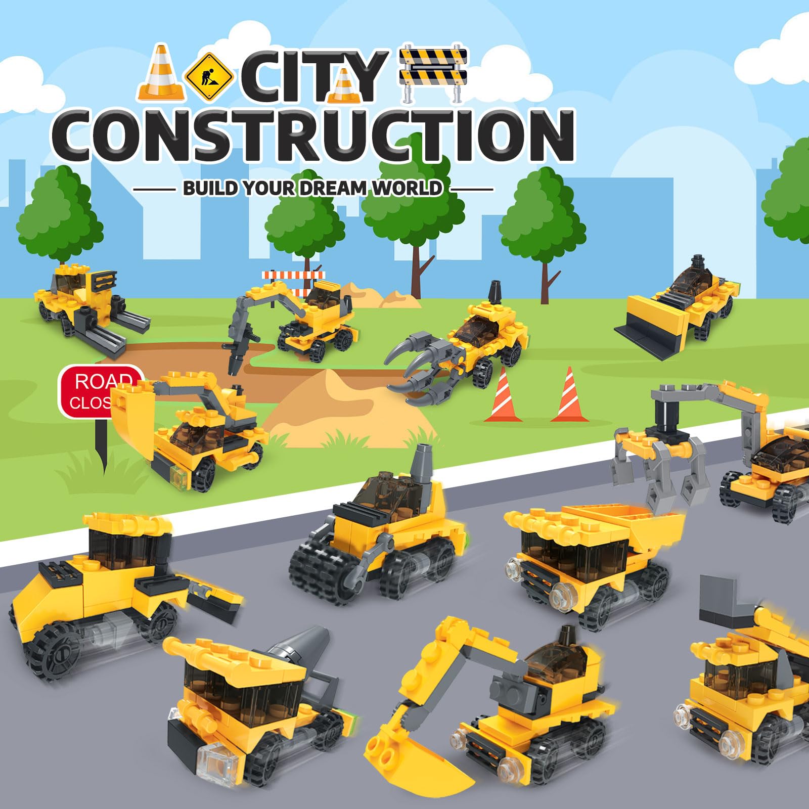 Kids Advent Calendar 2024,24Pcs Fire Truck Play Vehicles Building Blocks For Boys, 24 Days Christmas Countdown Calendar Christma