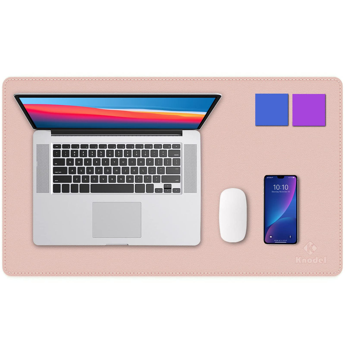 K Knodel Desk Mat, Blotter, Dual-Sided Office Desk Pad, Waterproof Desk Mat For Desktop, Desk Blotters, Pvc Leather Pad Protecto