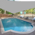 Windscreen4Less 17' X 28' X 32.8' Sun Shade Sail Right Triangle Outdoor Canopy Cover Uv Block For Backyard Porch Pergola Deck Ga