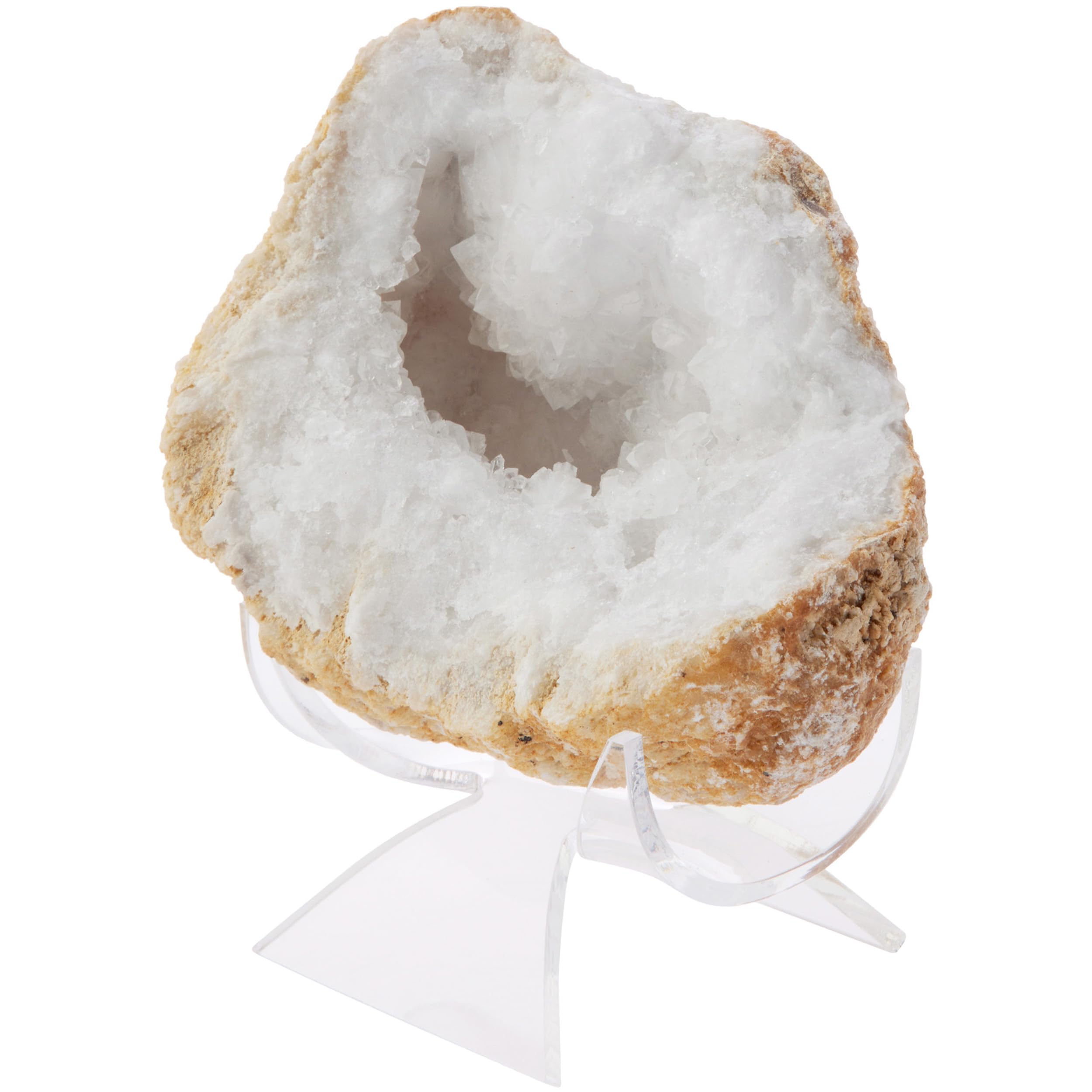 Plymor Clear Acrylic Fossil, Mineral Or Crystal Display Holder Stand, 1.75'' H X 2.875'' W X 2.375'' D (2 Pack)