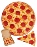 Rainbean Burrito Pizza Blankets Funny Gifts, Cute Food Wrap Blanket For Adults Kids, Soft And Fuzzy Throw Blankets For Christmas