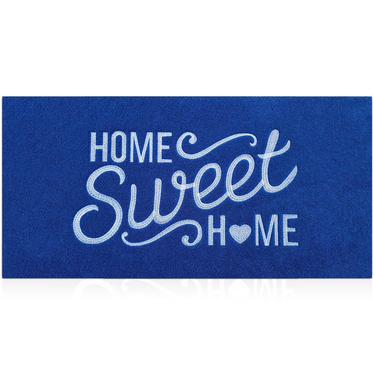 Aazzkang Blue Door Mat Non Slip Large Doormat 48'X18' For Outdoor Indoor,Easy To Clean High Traffic Areas Welcome Mats For Ent