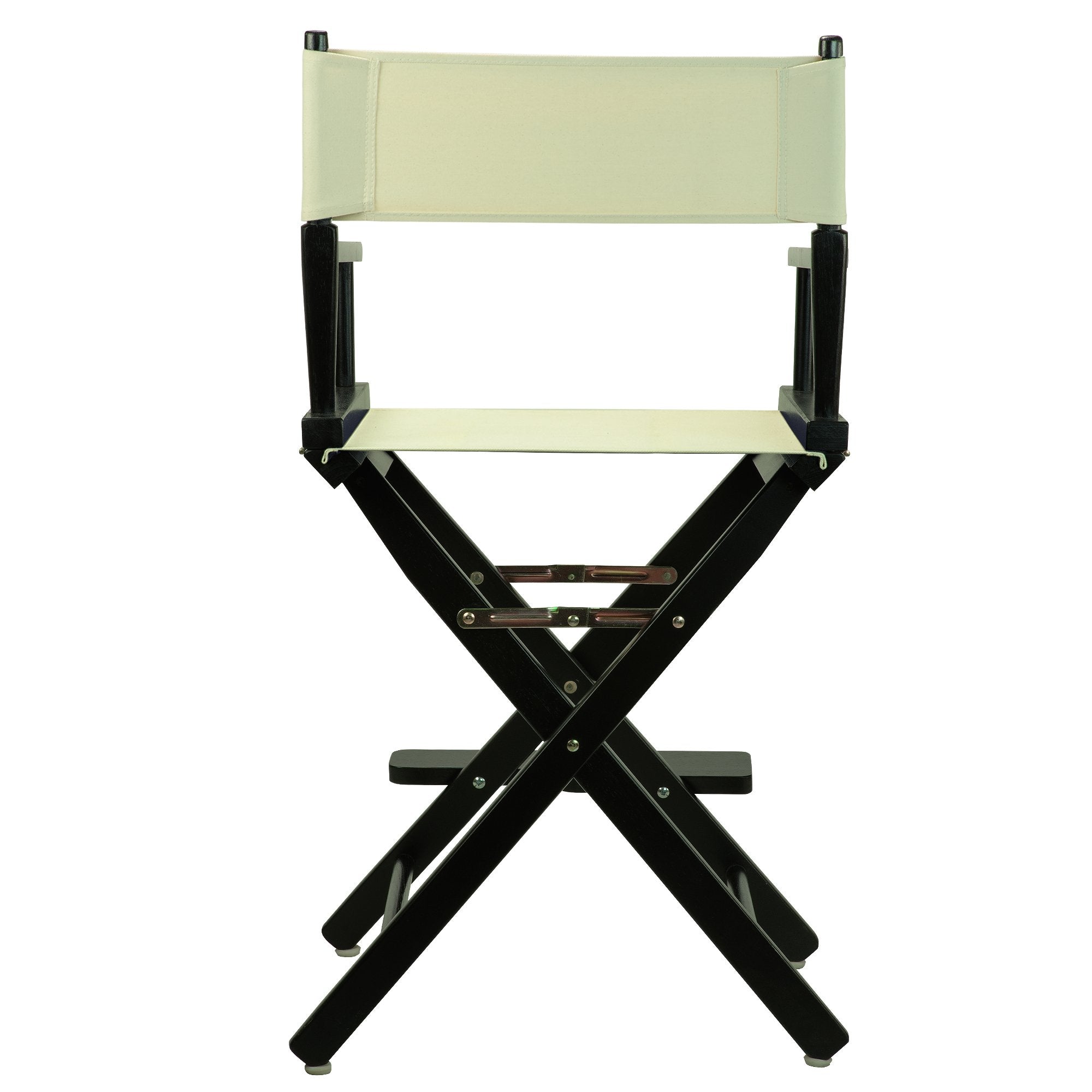 Casual Home 24&quot; Director'S Chair Black Frame-With Wheat Canvas, Counter Height