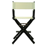 Casual Home 24" Director'S Chair Black Frame-With Wheat Canvas, Counter Height