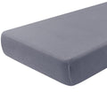 Searchi Stretch Jacquard Sofa Couch Cushion Covers Replacement Cushion Slipcovers Stretch Sofa Seat Cover Furniture Protector Sofa Slipcover Soft With Elastic Bottom(Large, Grey)