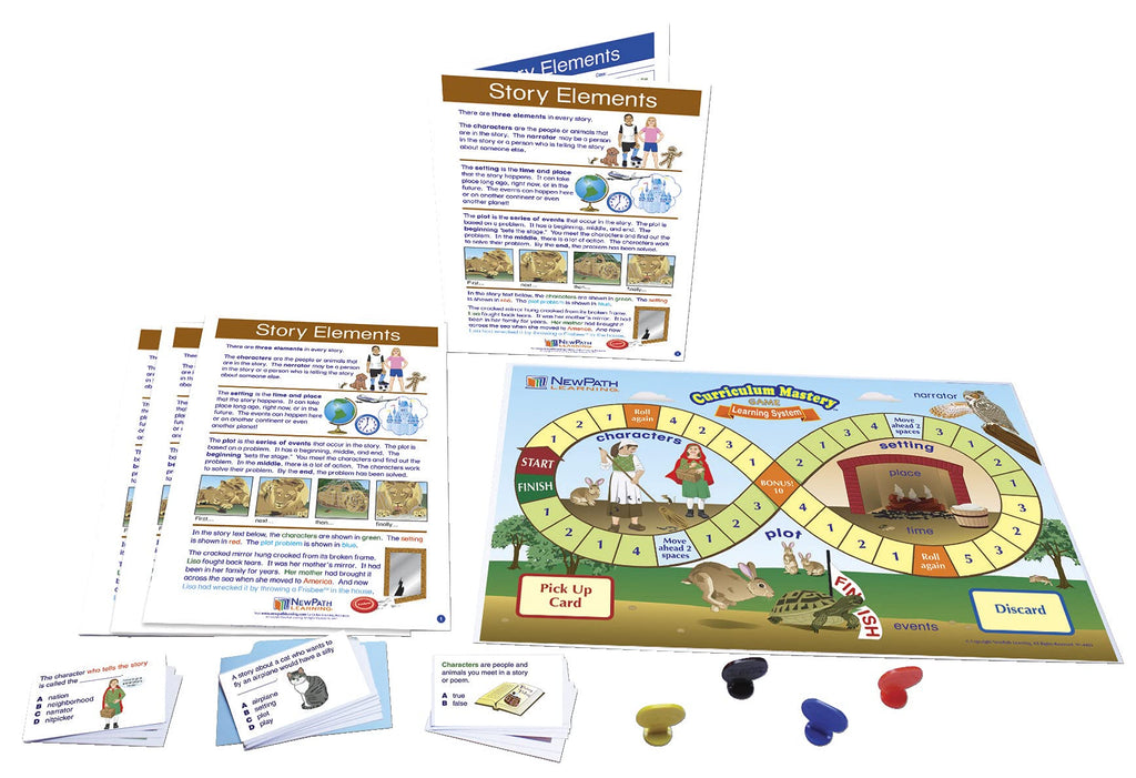 STORY ELEMENTS LEARNING CNTR GR 1-2