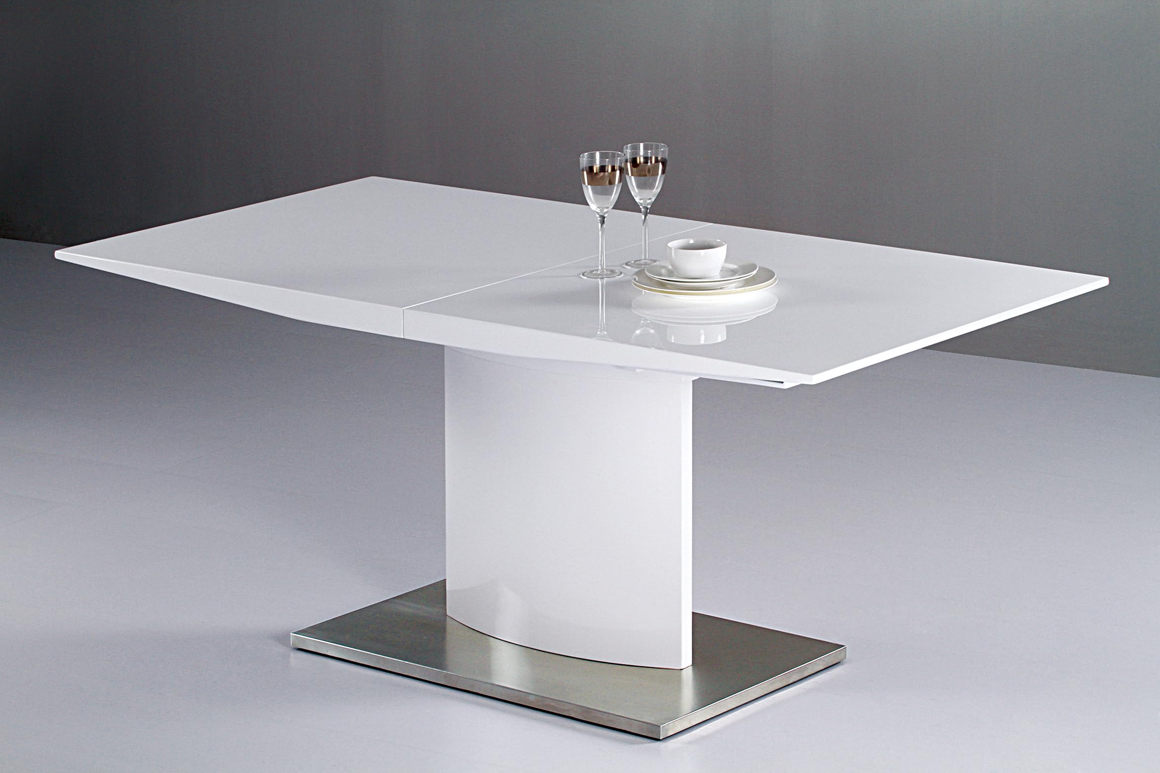 Neos Modern Furniture T2014 Dining Table, White