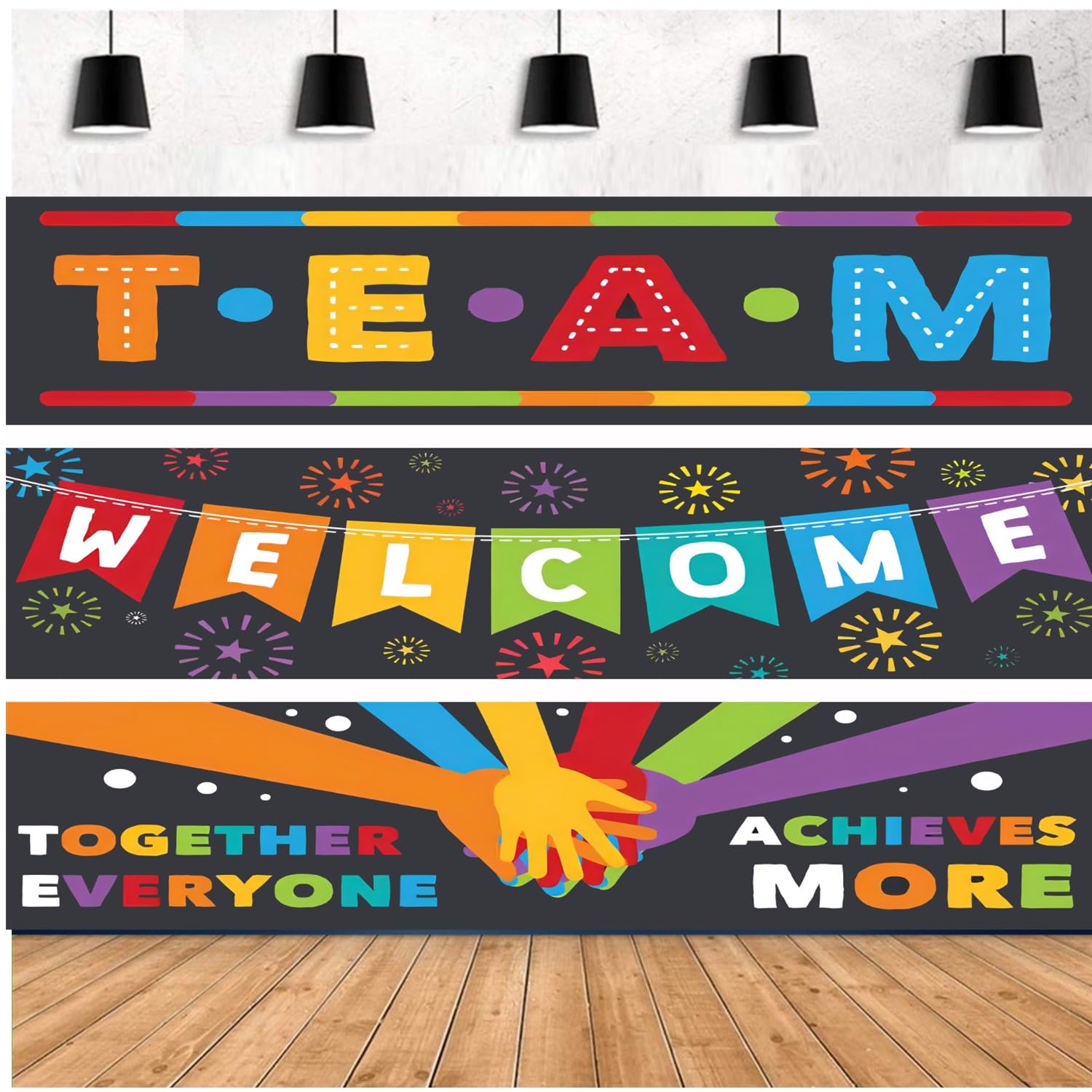 Welcome Back To School Banner Backdrop For Classroom Decoration First Day Of School Photography Background Decorations, Team Wor