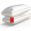 Royal Therapy 2-Pack King Memory Foam Pillow, Adjustable Shredded Odor-Free Pillow for Neck & Shoulder Pain Relief, Support for 