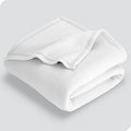 Bare Home Polar Fleece Blanket - King Blanket - White - Warm & Cozy - Premium Fleece Blanket - Blanket for Bed, Sofa, Camping, T