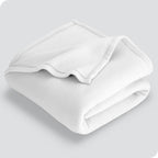 Bare Home Polar Fleece Blanket - King Blanket - White - Warm & Cozy - Premium Fleece Blanket - Blanket for Bed, Sofa, Camping, T