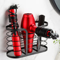 YIGII Hair Dryer Holder - Hair Tool Organizer Wall Mount/Adhesive Blow Dryer Holder Bathroom Organizer Hot Tools Organizer for H