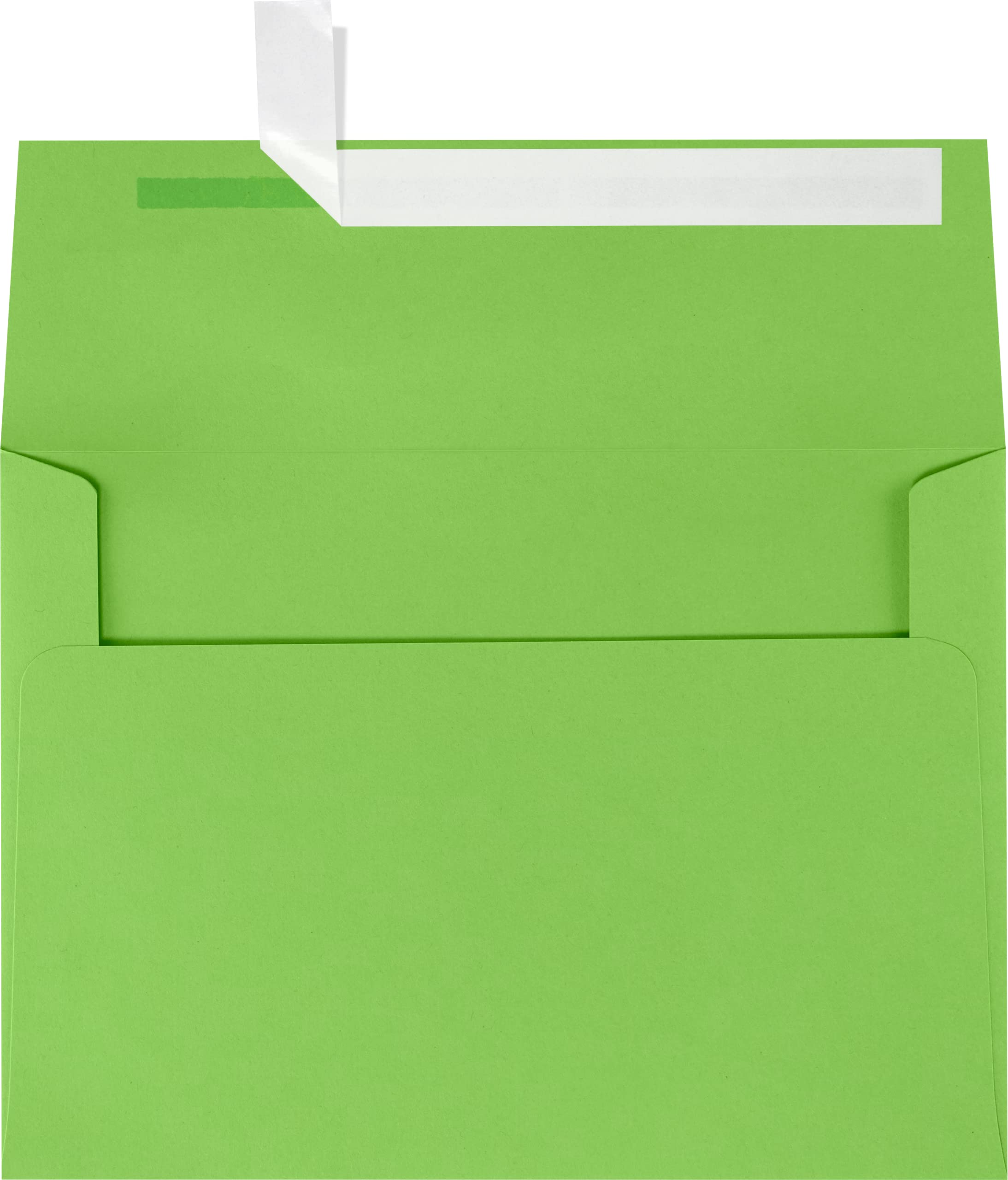 Luxpaper A7 Invitation Envelopes For 5 X 7 Cards In 80 Lb. Limelight, Printable Envelopes For Invitations, W/Peel And Press Seal