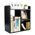 Pag Desktop Shelf Freestanding Wood Small Bookshelf Desk Supplies Organizers And Accessories Storage Display Rack Office Decor F