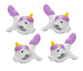 O2COOL Bocaclips - Beach Towel Clips For Beach Chairs, Patio And Pool Accessories - (Unicorn) 4 Count