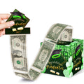 Sirjiera Graduation Surprise Money Box - Cash Gift Pull, Fun Party Decorations, Black & Green, 35PCS Plastic Bags