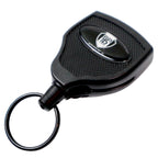 Specialist Id 2 Pack - Super Heavy Duty Retractable Keychain - 8Oz Or 10 Keys - Durable 48    (4 Ft) Kevlar Lanyard - Rugged Pol