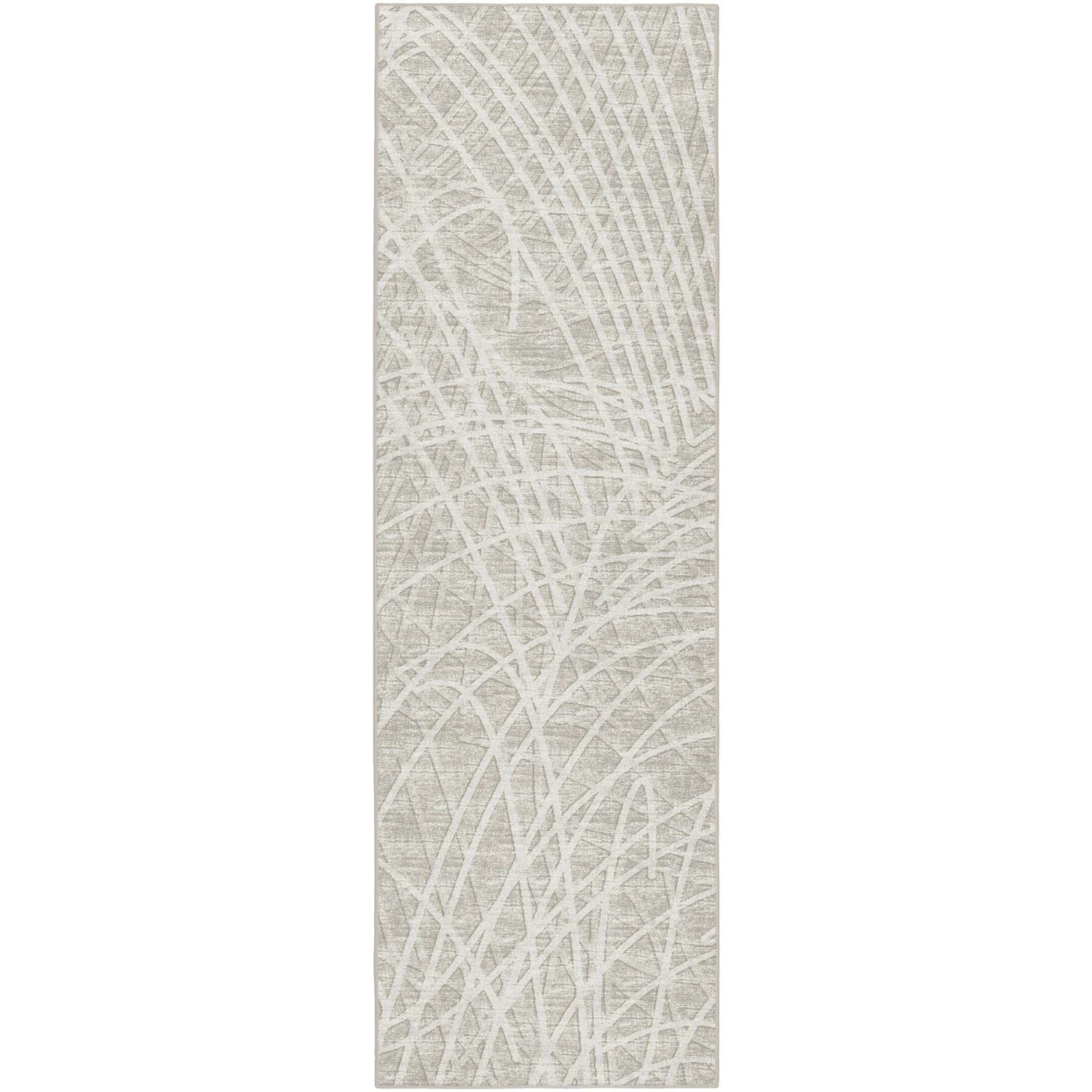 Winslow Wl2 Taupe Transitional Rug Runner 2' 6" X 10'