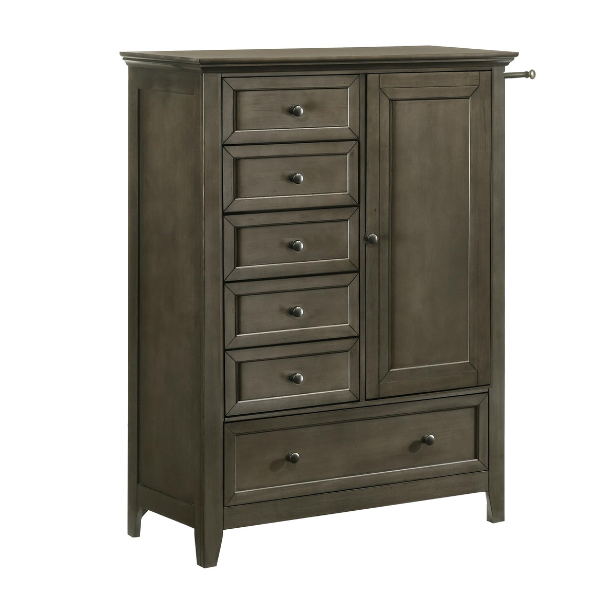 Westwood Design San Mateo Chifferobe Chest, Gray