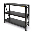 DEWALT Industrial Storage Rack Garage Shelving, 3 Heavy Duty Adjustable Laminate Deck Shelves, 50   W x 18   D x 48   H, 4,500 l