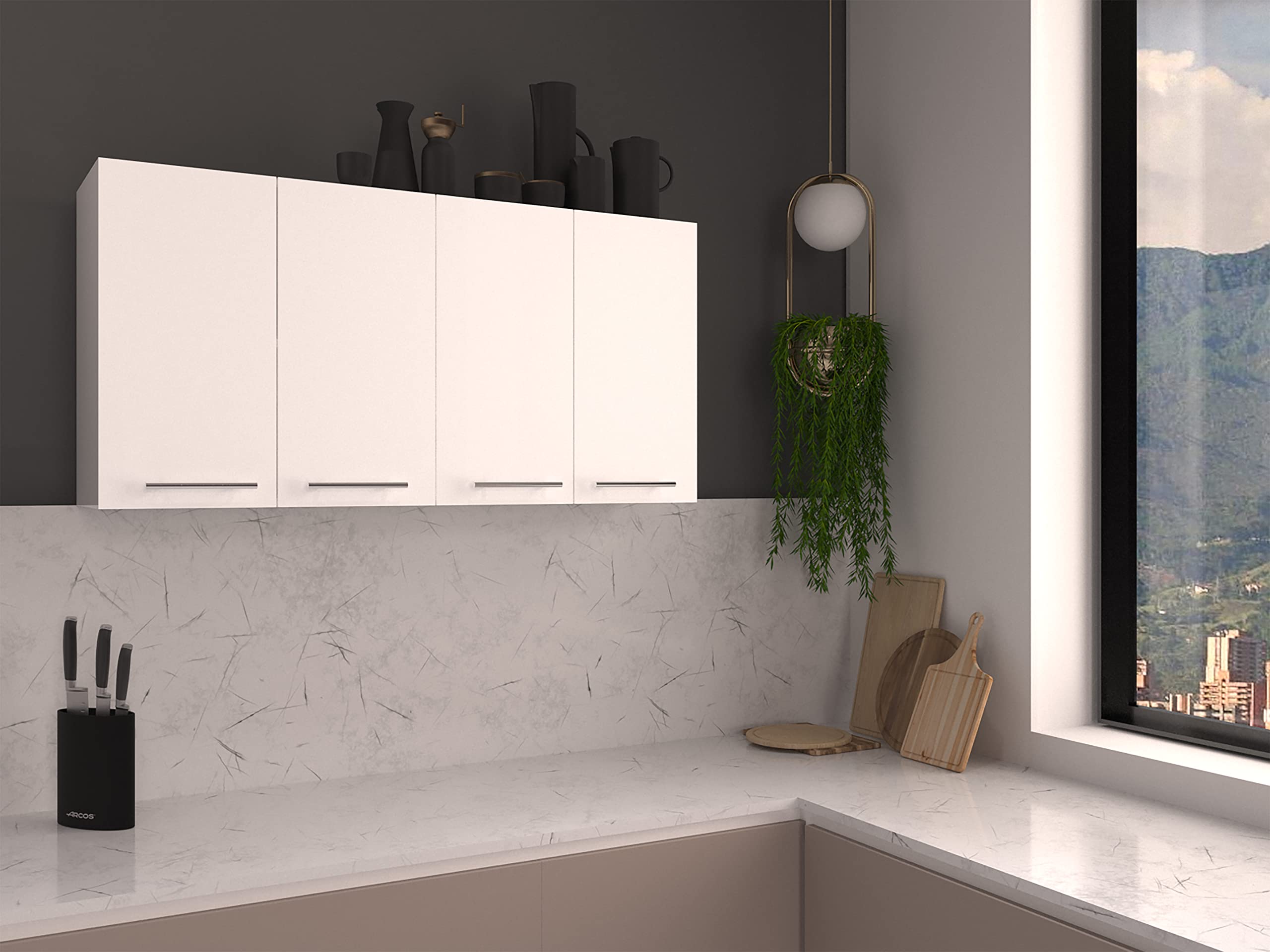 DEPOT E-SHOP Olimpo 150 Wall Cabinet - Thumbnail 2