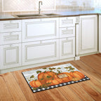 Briarwood Lane Happy Fall Y'All Pumpkins Primitive Doormat Autumn Indoor Outdoor 30' X 18'
