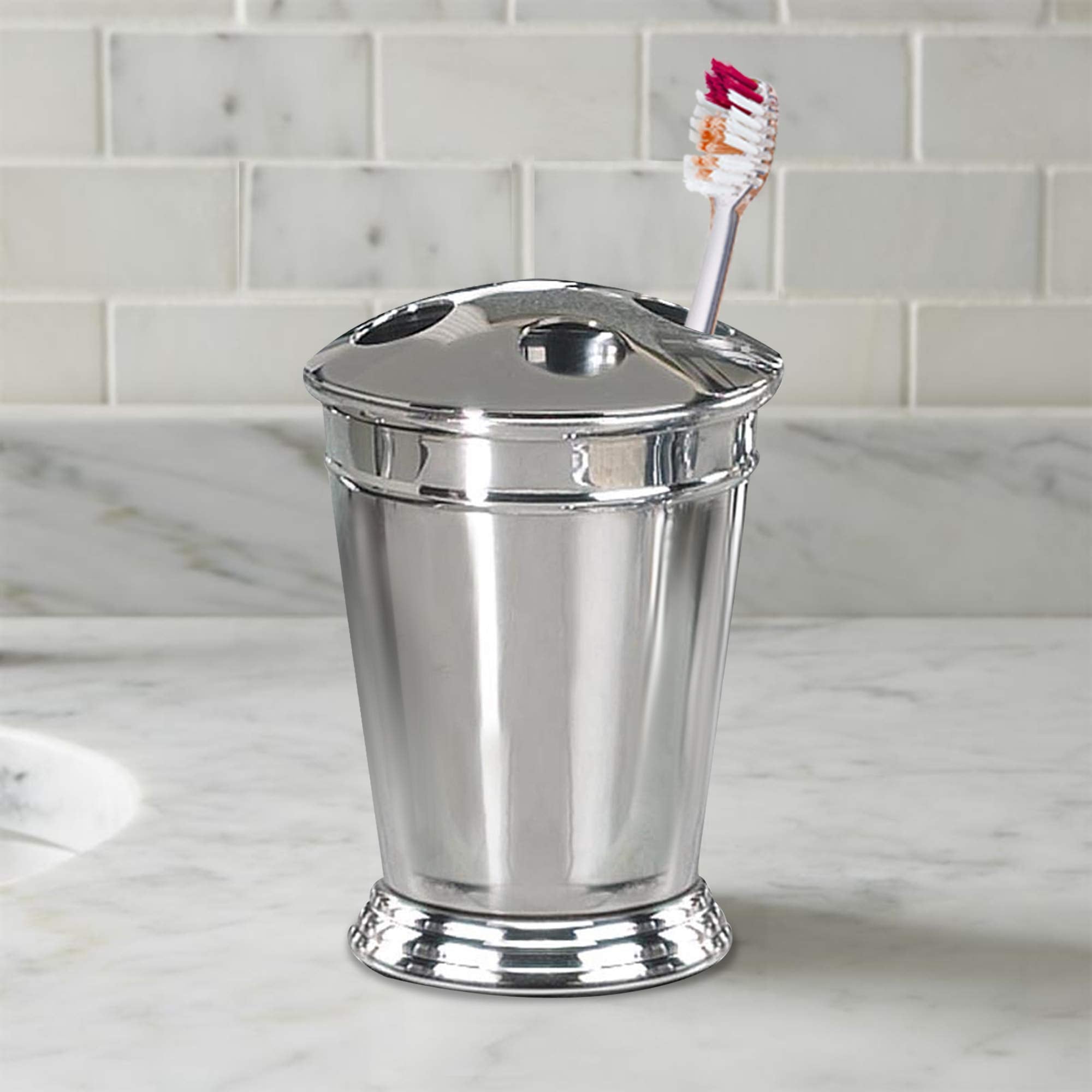 Nu Steel Timeless Toothbrush Holder