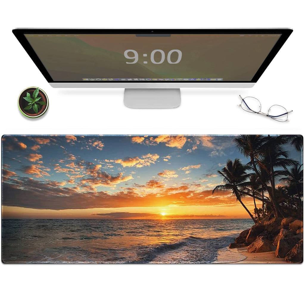 Galdas Gaming Mouse Pad Xxl Xl Large Mouse Pad Mat Long Extended Mousepad Desk Pad Non-Slip Rubber Mice Pads Stitched Edges Thin